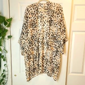Aerie Leopard Print Coverup